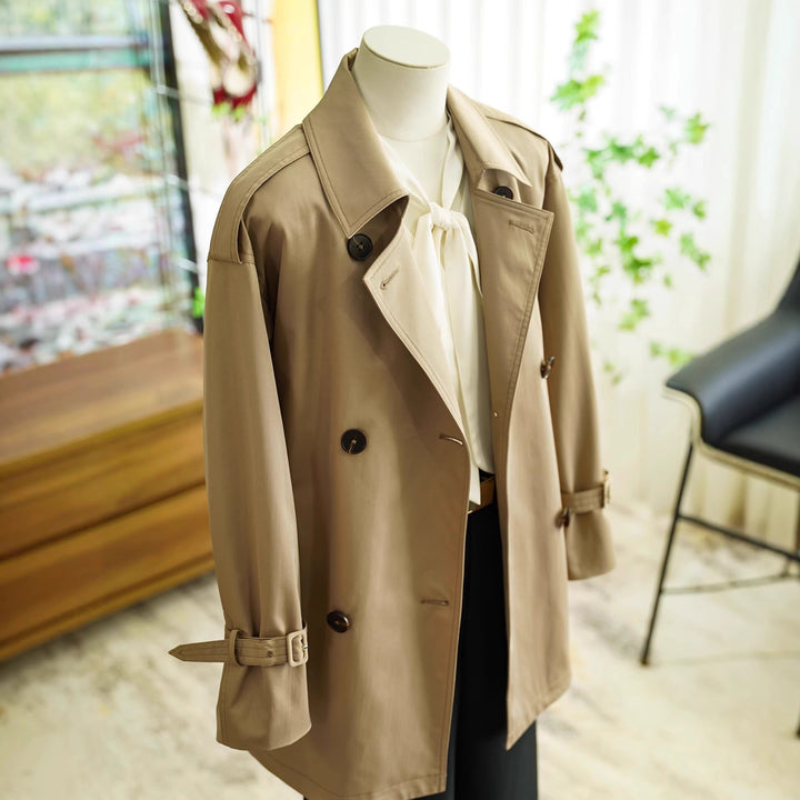 Damen Elegante und lässige Trenchjacke Echoarchiv
