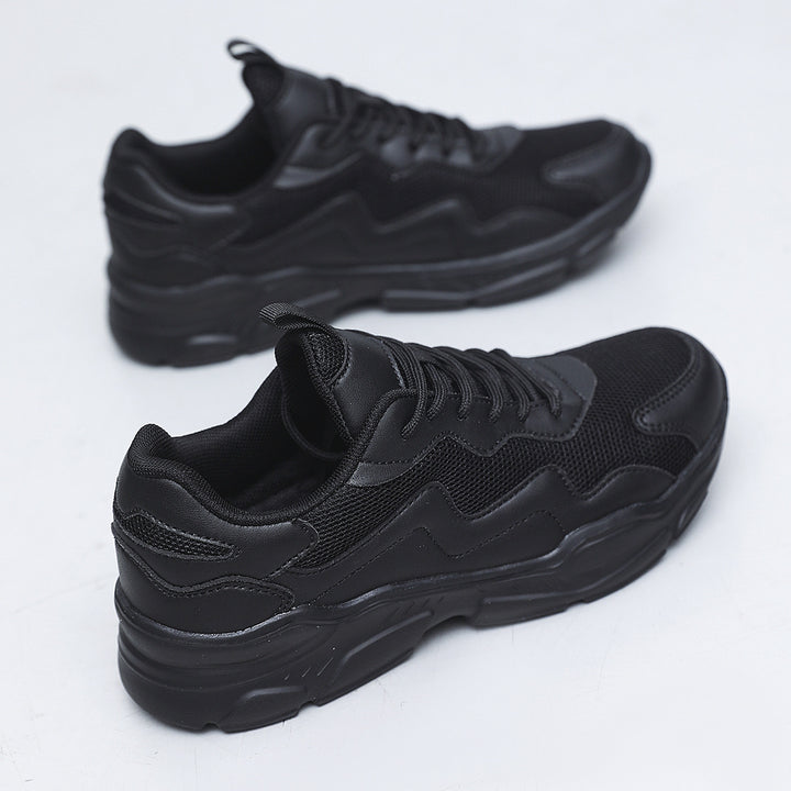 Unisex nan Plateau-Sneaker mit atmungsaktivem Mesh-Obermaterial, gepolsterter Fersenkappe und profilierter Gummilaufsohle Echo Archiv