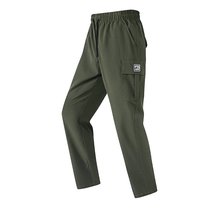 Herren Cargo-Hose mit elastischem Bund und praktischen Taschen Echo Archiv