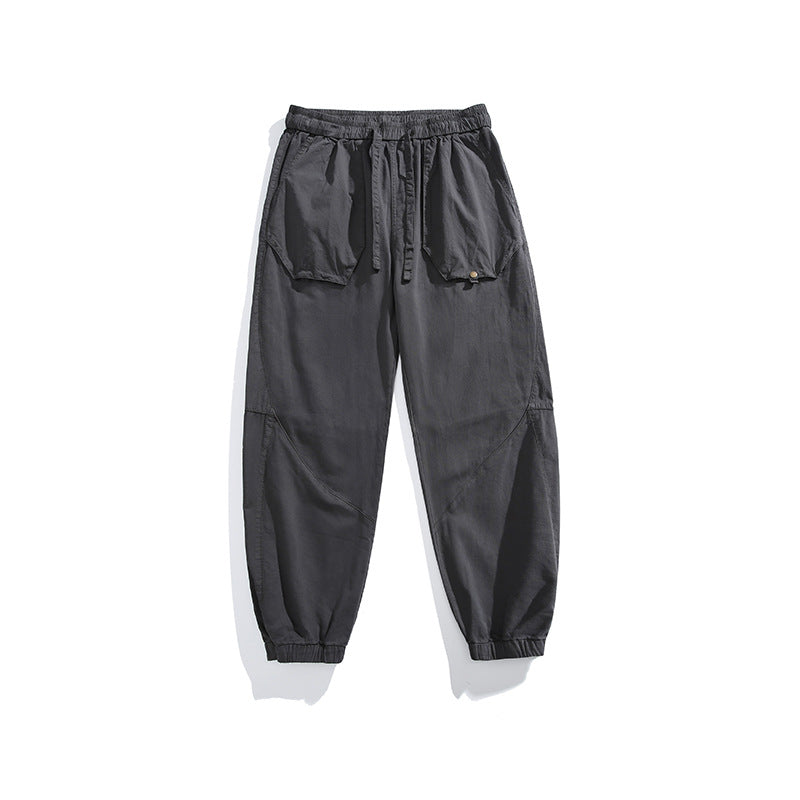 Herren Utility-Joggerhose mit übergroßen Klappentaschen, Tunnelzugbund und elastischen Bündchen Echo Archiv