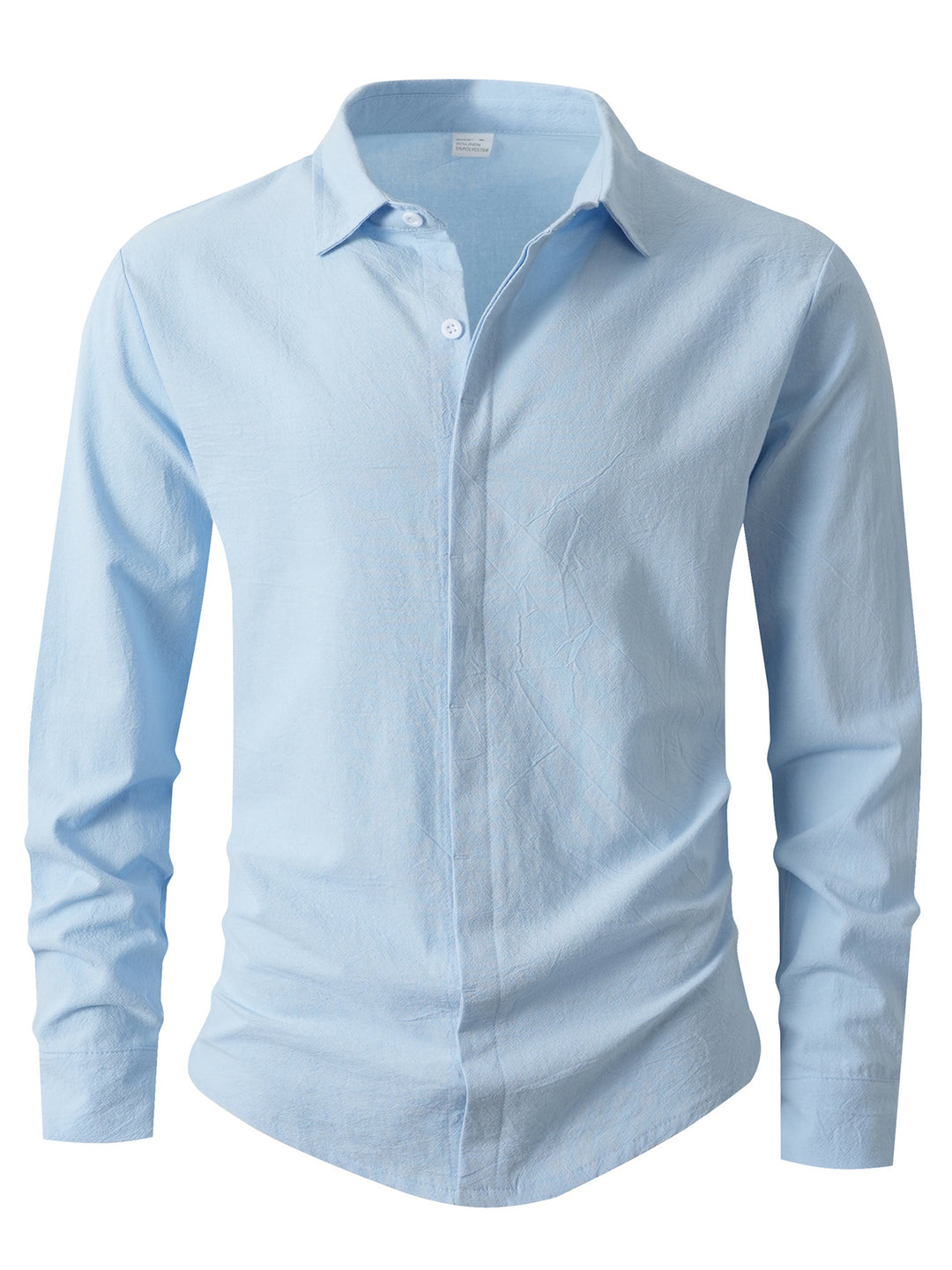 Herren Elegantes Casual-Hemd mit Slim-Fit Schnitt Echoarchiv