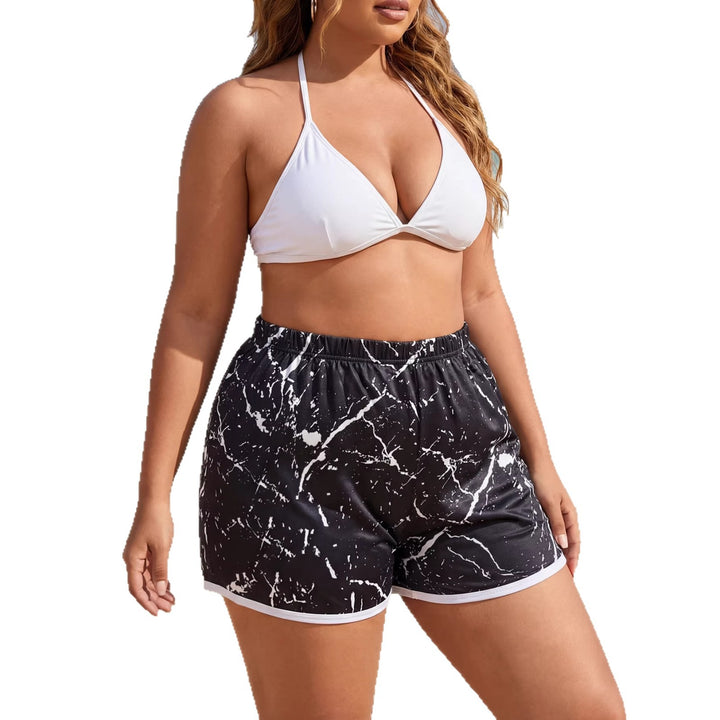 Damen bunte Strandshorts Echo Archiv