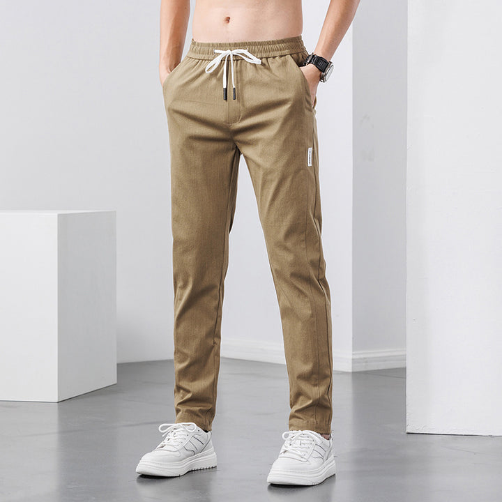 Herren Sportliche Freizeithose mit elastischem Bund Echoarchiv