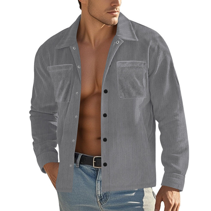 Herren Cordjacke mit praktischen Taschen Echoarchiv