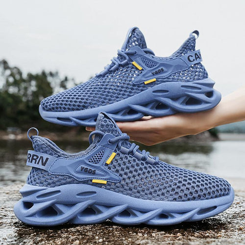 Damen Sportliche Sneakers mit atmungsaktiver Netzstruktur und flexibler Profilsohle Echo Archiv