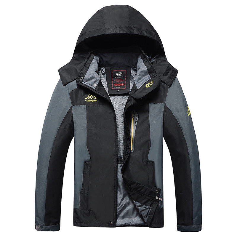 Herren Wasserdichte Outdoorjacke Echo Archiv