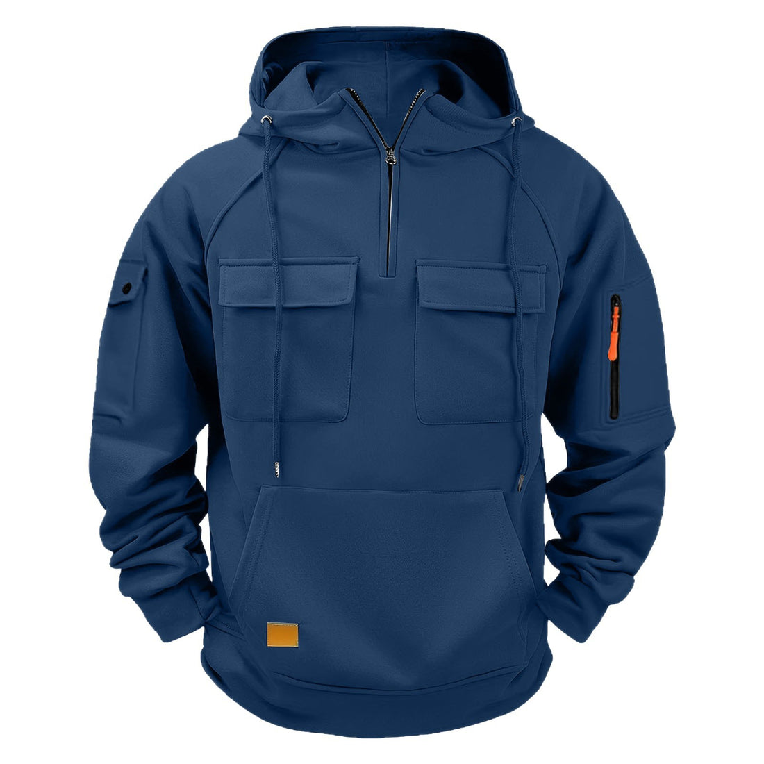 Herren Alltags-Hoodie mit praktischen Taschen – Cavarno