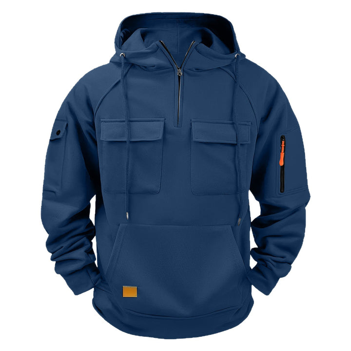 Herren Alltags-Hoodie mit praktischen Taschen Echoarchiv