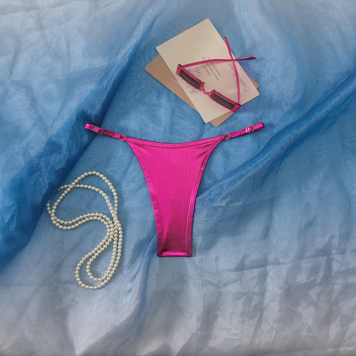 Damen Hochgeschnittener Bikini-Höschen mit elegantem Design Echo Archiv