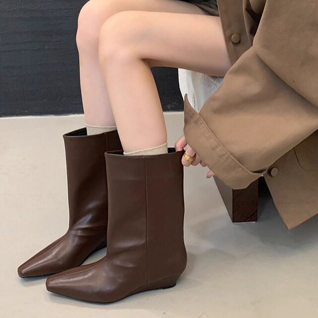 Damen Elegante Stiefeletten mit hohem Absatz Echo Archiv