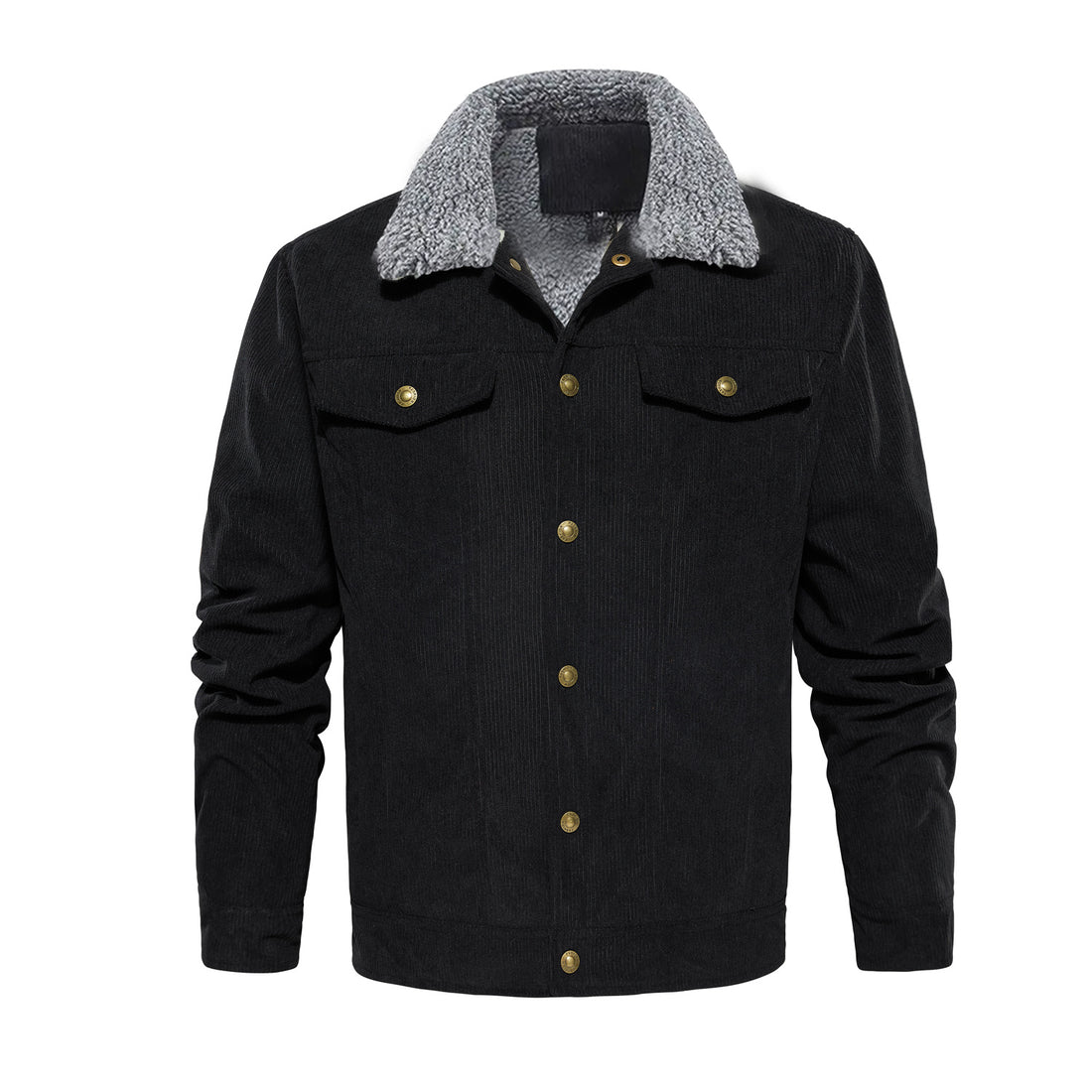 Herren Fleecegefütterte Cordjacke – Taviero