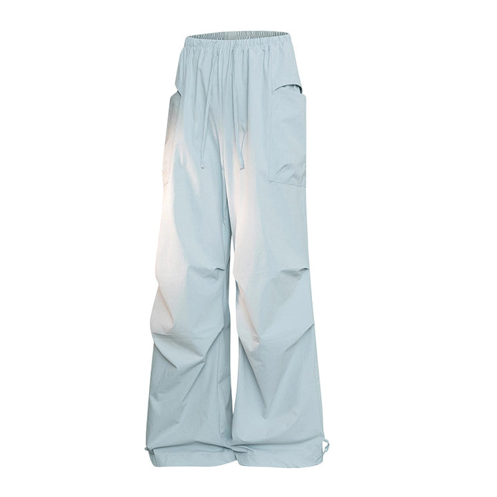 Herren Oversize-Cargohose im Tech-Look mit Tunnelzugbund, extra weitem Bein & verstellbaren Beinabschlüssen Echoarchiv