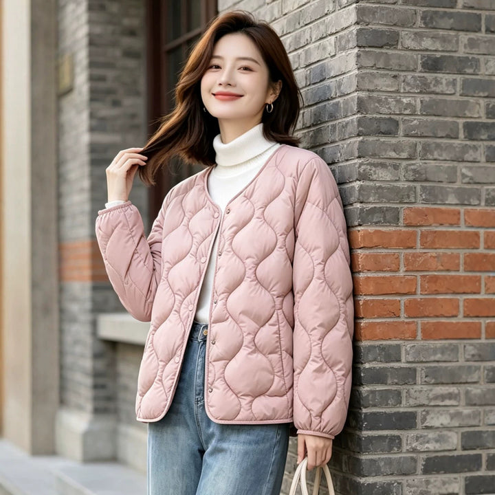 Damen Trendige Steppjacke Echoarchiv