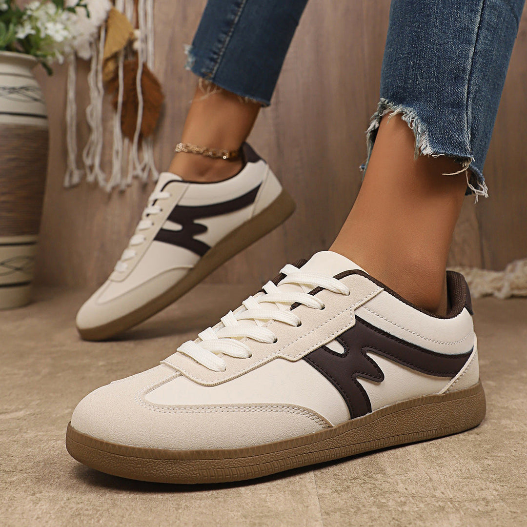 Damen Modische Freizeitsneaker mit atmungsaktiver Obermaterialstruktur und rutschfester Sohle Echo Archiv