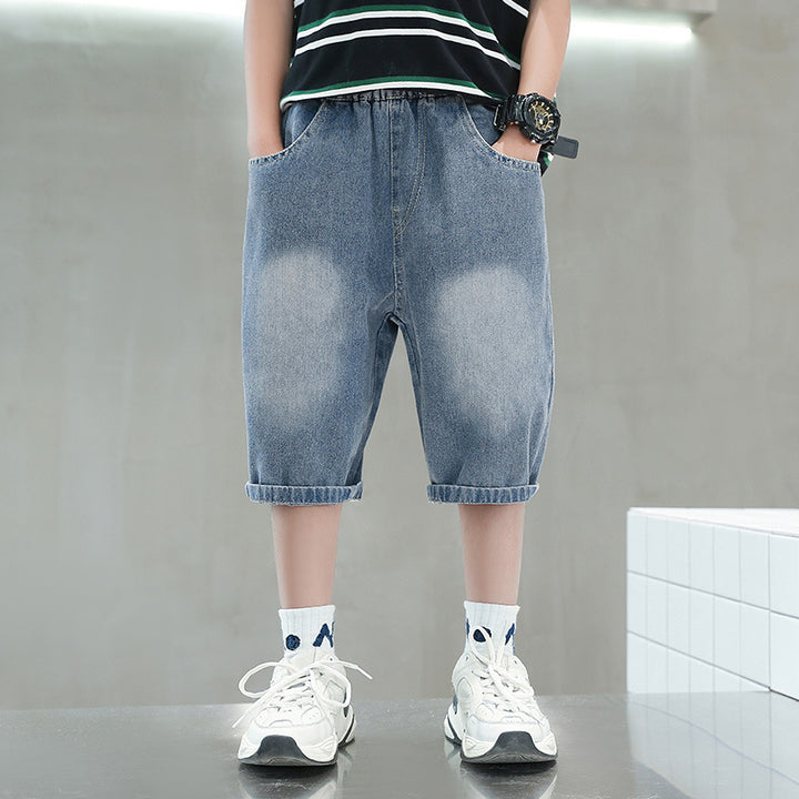Unisex lässige Jeans-Shorts mit einzigartigem Charakter Echo Archiv