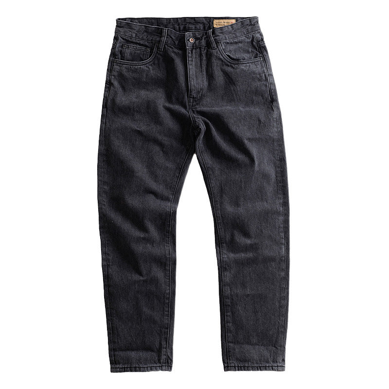 Herren Slim-Fit Jeans im Used-Look mit modernem Schnitt und elastischem Bund Echoarchiv