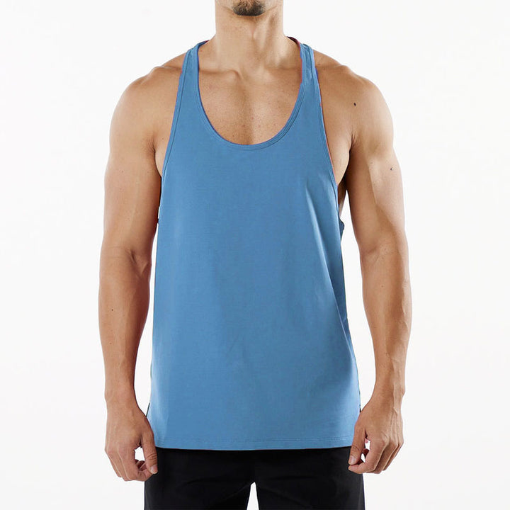 Herren Sportliches Muskelshirt mit Racerback-Design Echoarchiv