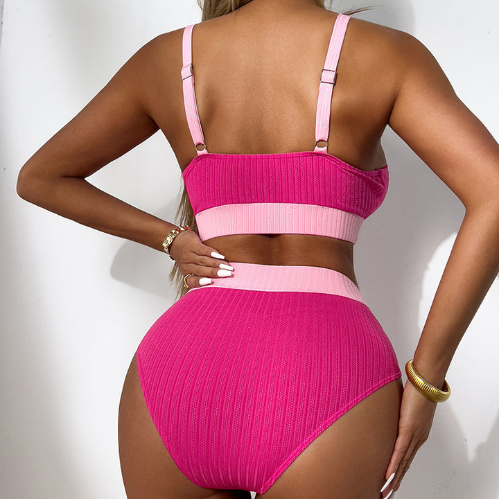 Damen Bikiniset mit Rippstruktur Echo Archiv