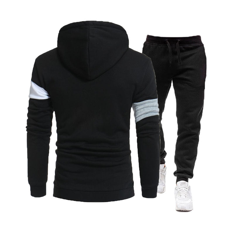Herren modisches Sweatshirt- und Jogginghose-Set Echoarchiv