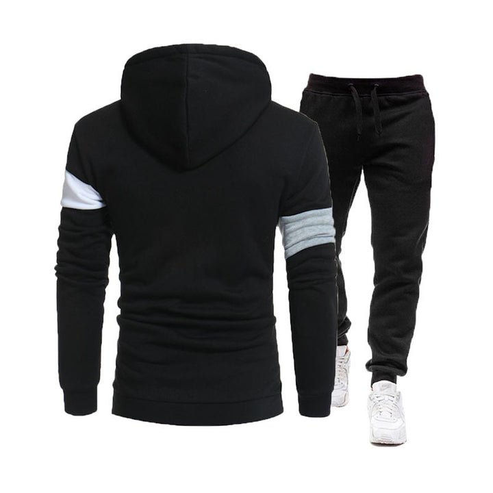 Herren modisches Sweatshirt- und Jogginghose-Set Echoarchiv