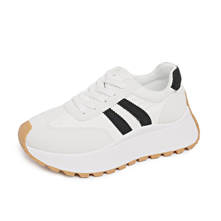 Damen nan Plateau-Chunky-Sneaker mit verstärkter Zehenkappe, profilierter Gummilaufsohle und stoßdämpfender EVA-Zwischensohle Echo Archiv