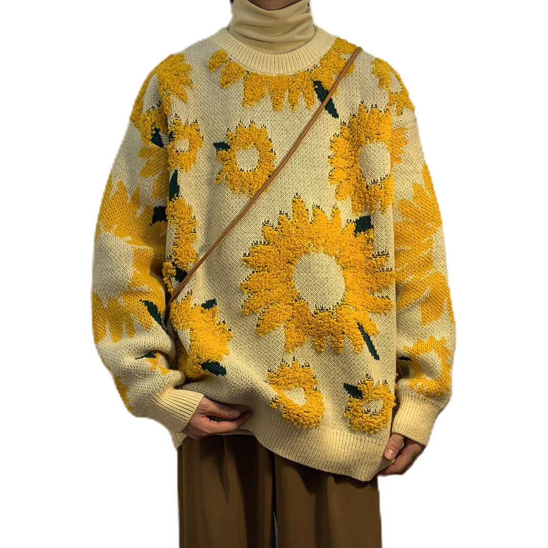 Damen Übergroßer Strickpullover Echo Archiv