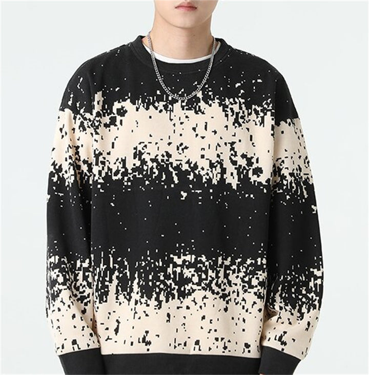 Herren Sweatshirt mit modernem Digitaldruck Echoarchiv