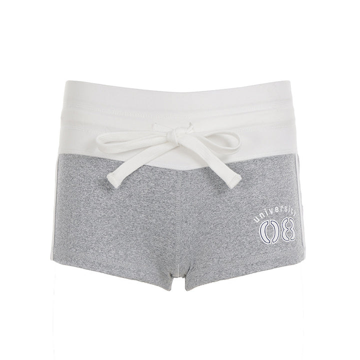 Damen Freizeitshorts mit elastischem Bund und dekorativem Bindegürtel Echo Archiv