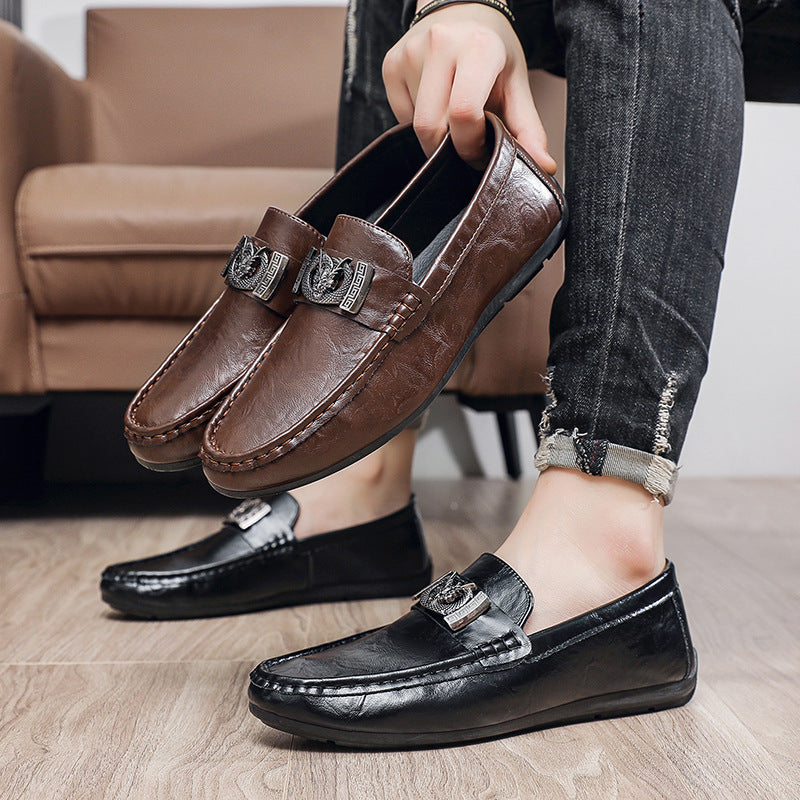 Herren Elegante Mokassins mit Metalldetails Echo Archiv