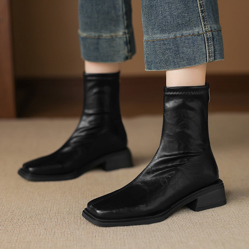 Damen Modische Ankle-Stiefeletten Echo Archiv