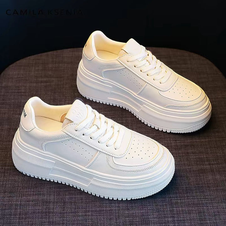 Damen Chunky Sneakers mit dämpfender Plattform und atmungsaktiver Oberflächenstruktur Echo Archiv