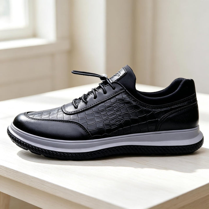 Herren Elegante und stilvolle Leder Sneakers Echoarchiv