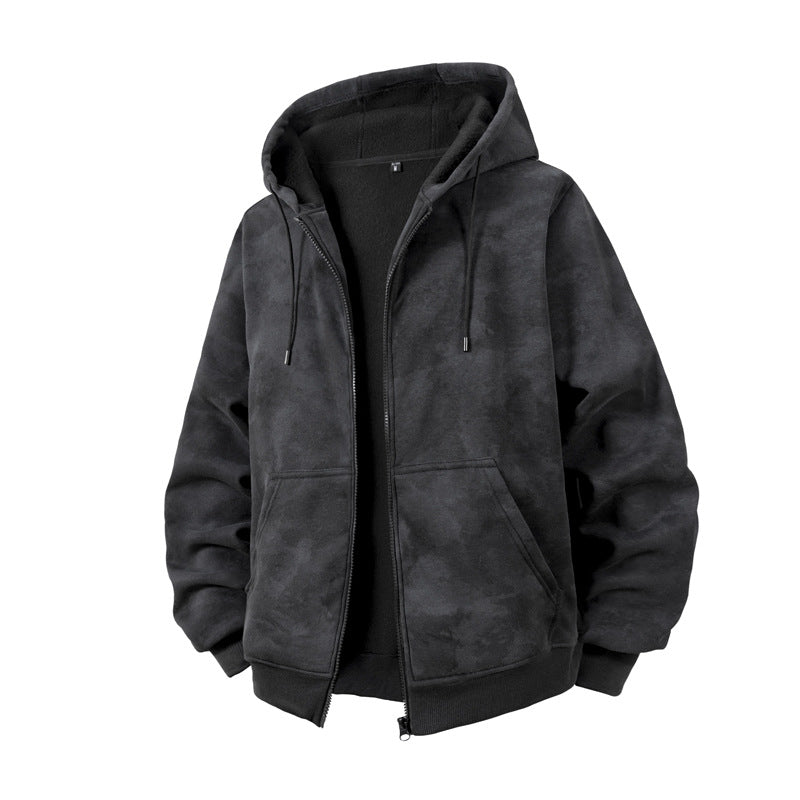 Herren bequemer Hoodie mit Reißverschluss und Kapuze Echo Archiv