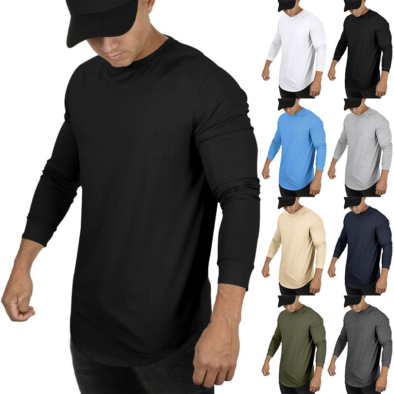 Herren Langarmshirt mit innovativem Schnitt und atmungsaktiver Struktur Echoarchiv