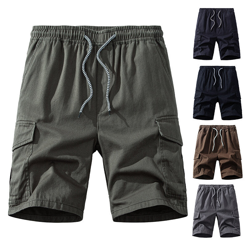 Herren Cargo-Shorts mit elastischem Bund und praktischen Seitentaschen Echoarchiv