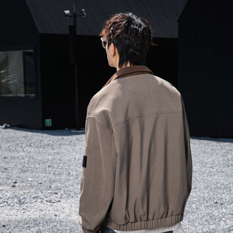 Damen Oversize Utility-Jacke mit Fleece‑Kragen & Multifunktions‑Taschen Echoarchiv