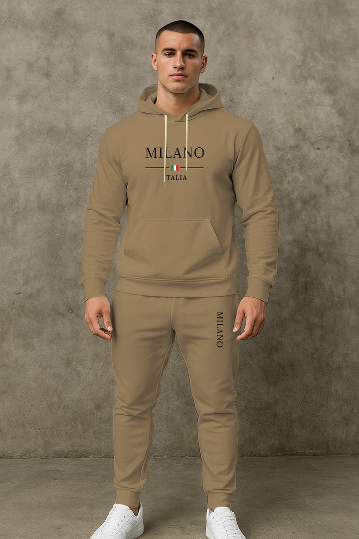 Herren Sportlicher Hoodie und Jogginghose Set Echoarchiv