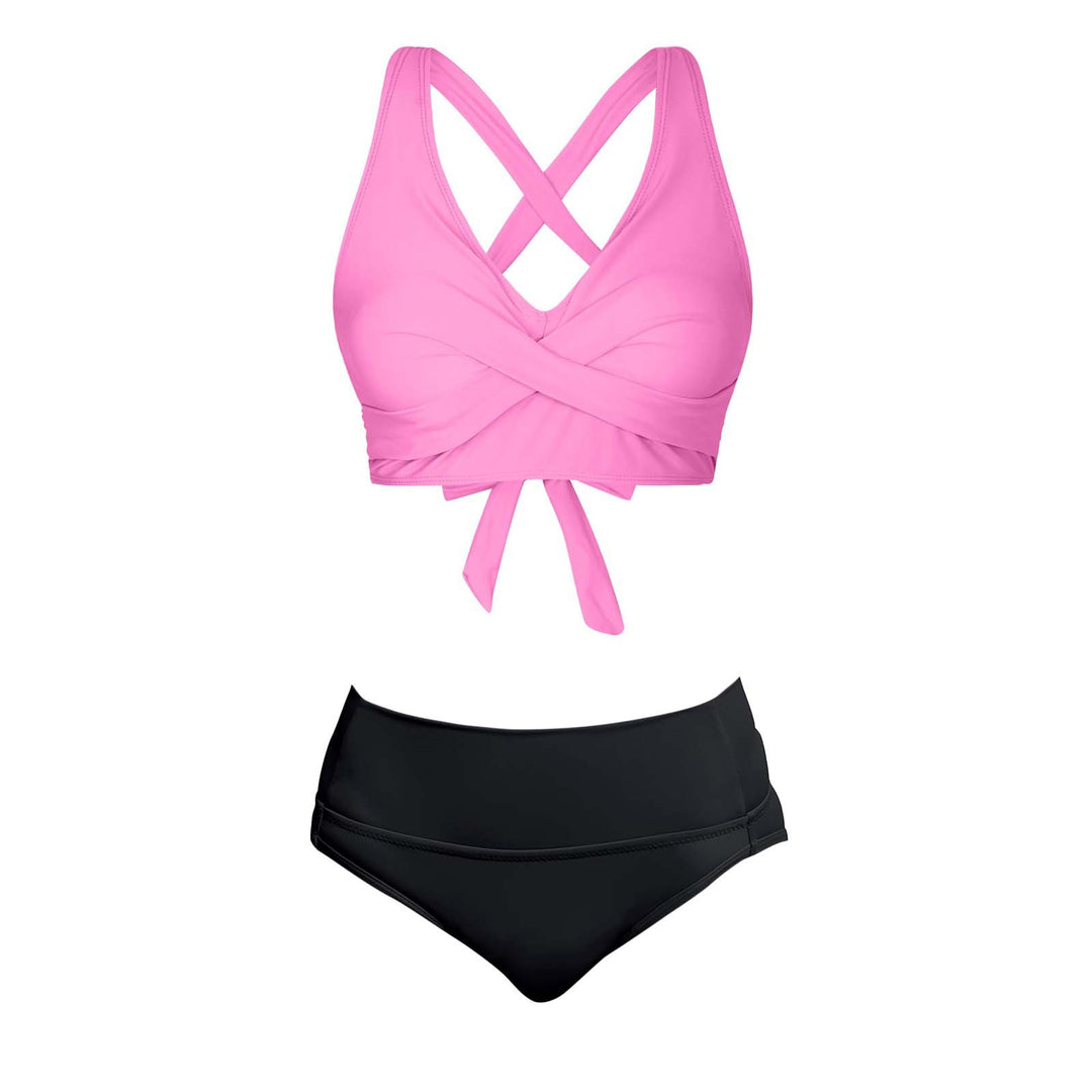 Damen Zweiteiliger Badeanzug mit floralem Design Echo Archiv