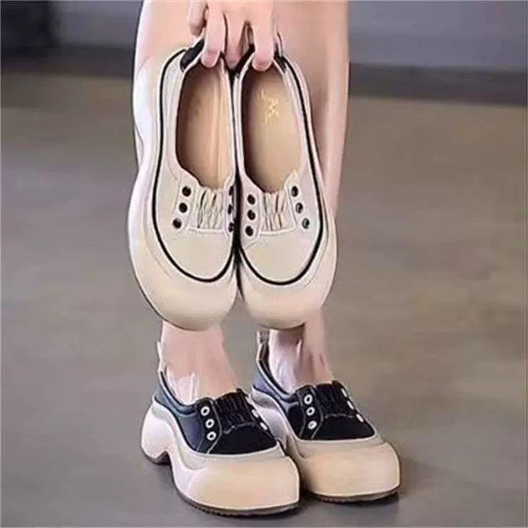 Damen Lifestyle Slip-On Sneakers mit darunter liegendem Panel Echo Archiv
