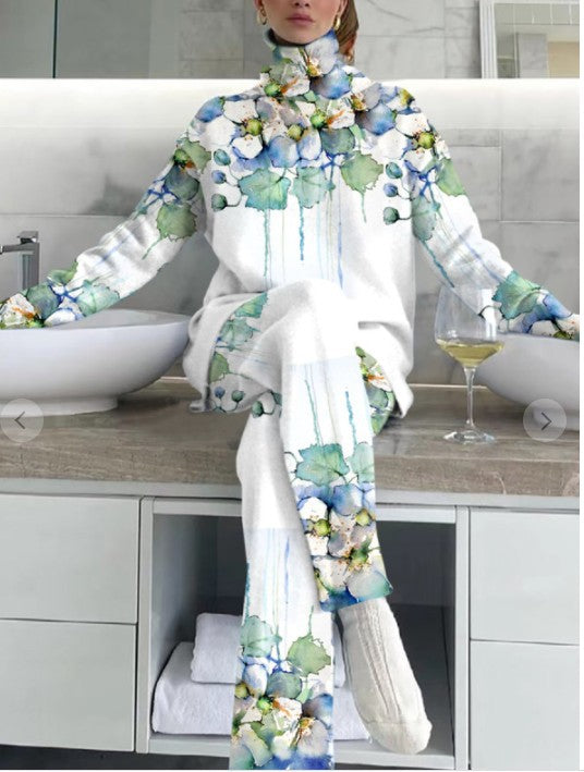 Damen Zweiteiliges Lounge-Set – Élanora