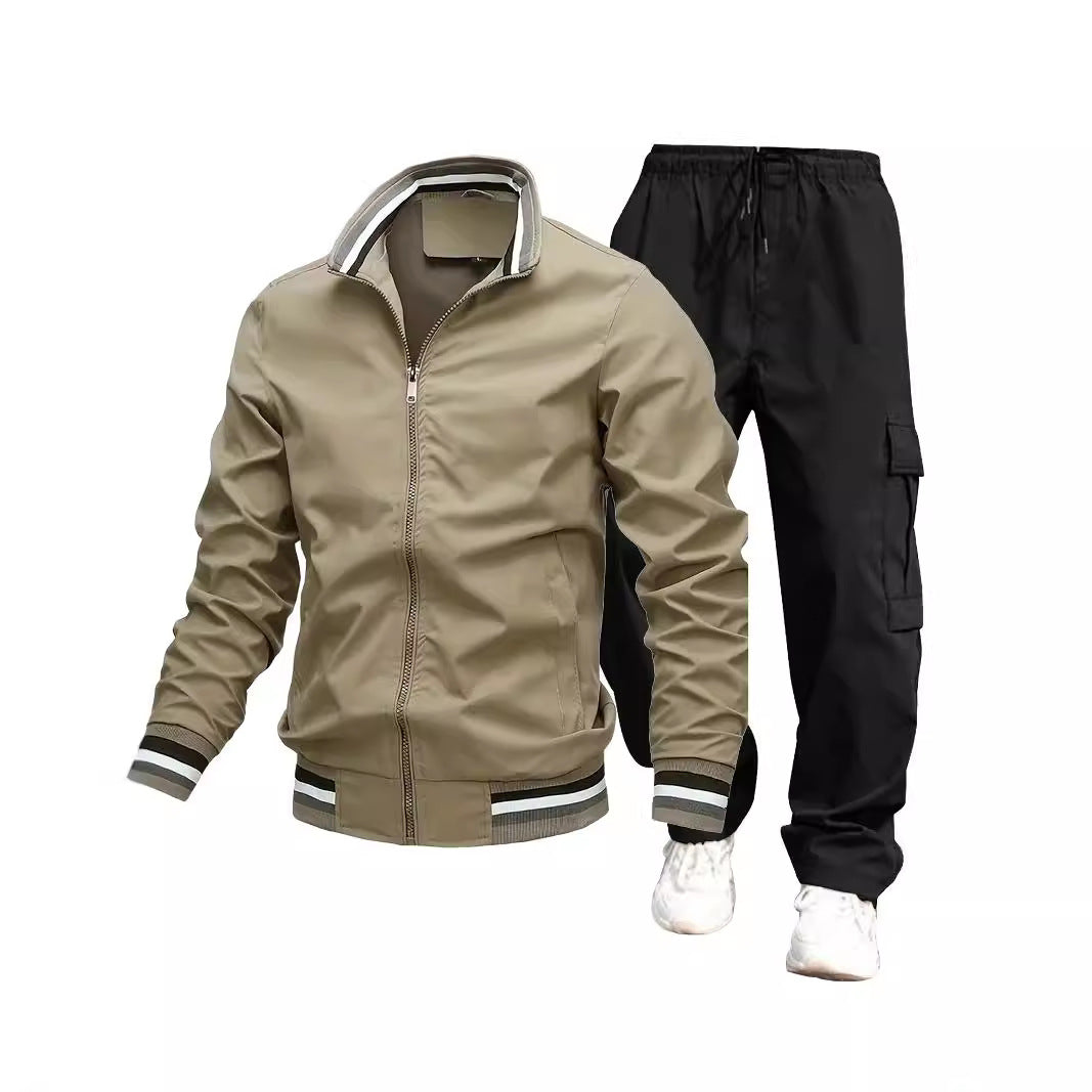 Herren Sportliche Jacke und Cargo-Hosen Echo Archiv