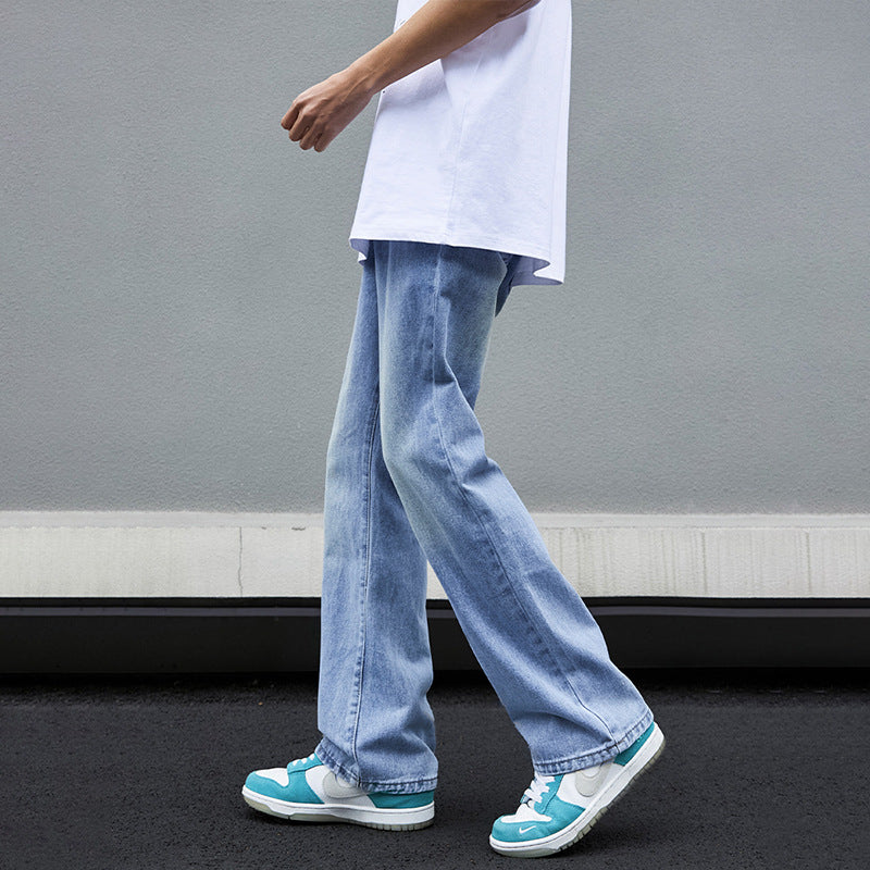 Herren Weitgeschnittene Denim-Jeans Echoarchiv