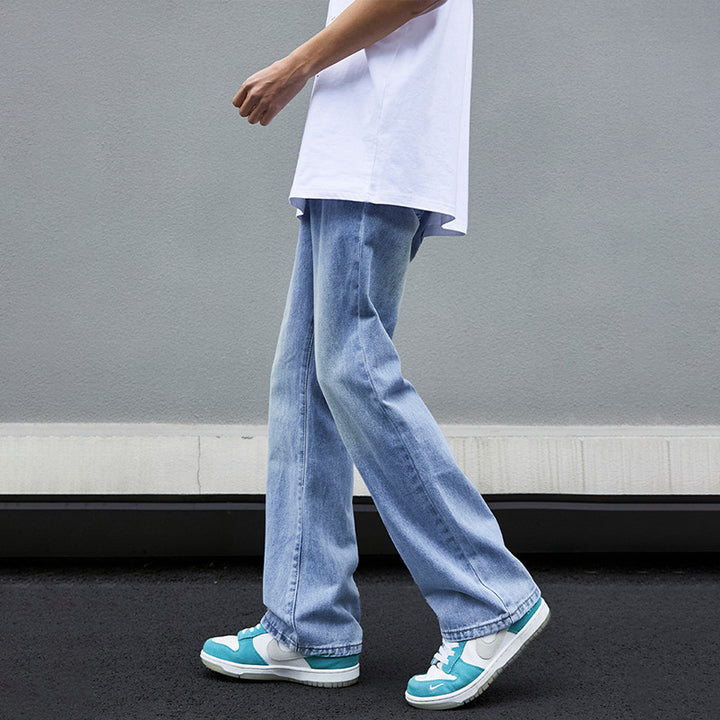 Herren Weitgeschnittene Denim-Jeans Echoarchiv