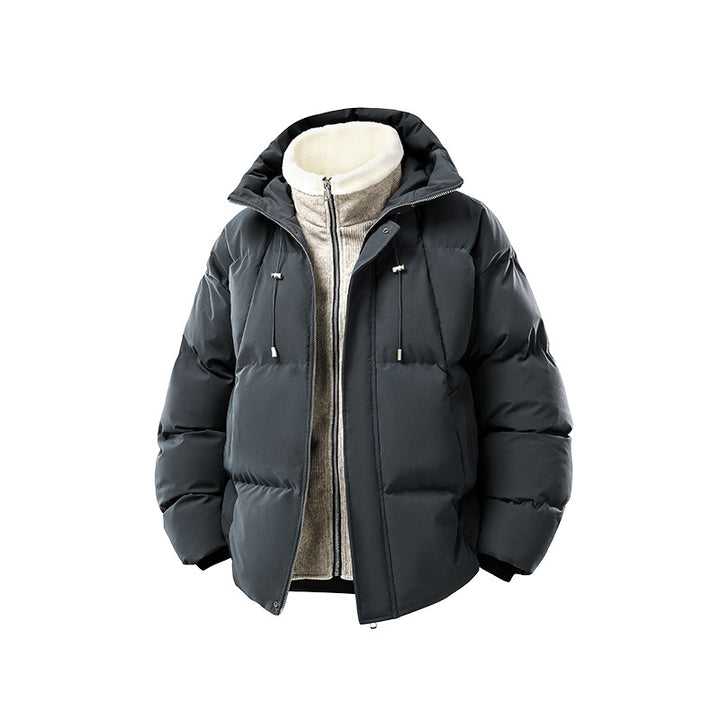 Damen Oversize-Steppjacke mit integriertem Fleece-Innenlayer und Kapuze Echo Archiv