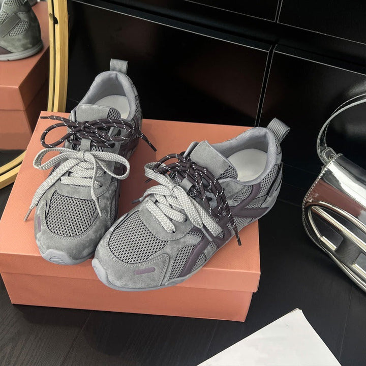 Damen Sportliche Sneaker mit atmungsaktiven Mesh-Einsätzen und stabiler Sohle Echo Archiv