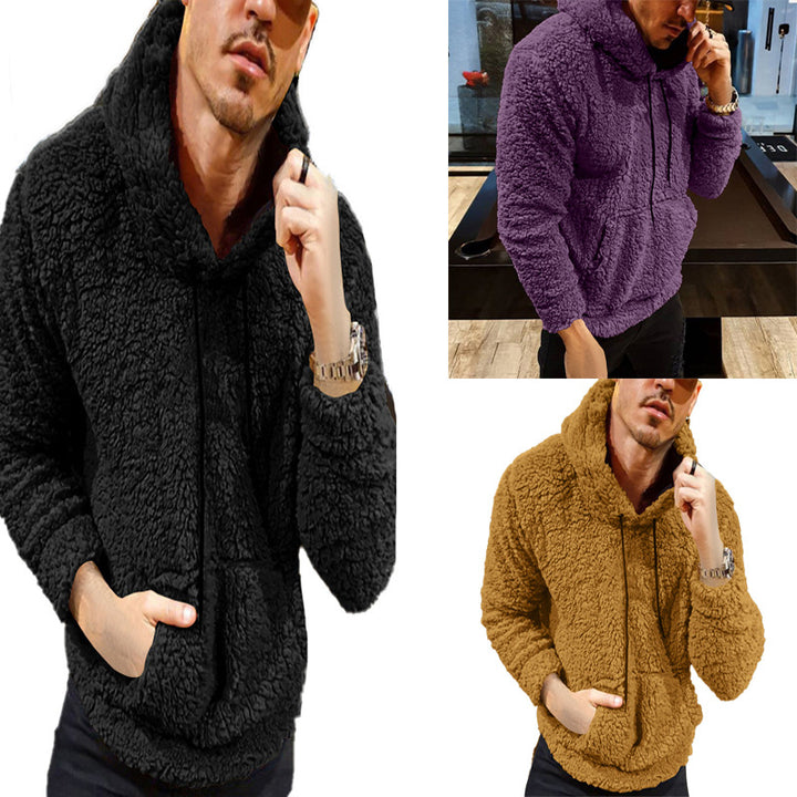 Herren Kuschelige Fleece-Hoodie Echoarchiv