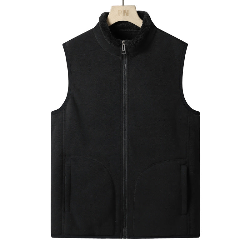 Herren Fleece-Weste Echo Archiv