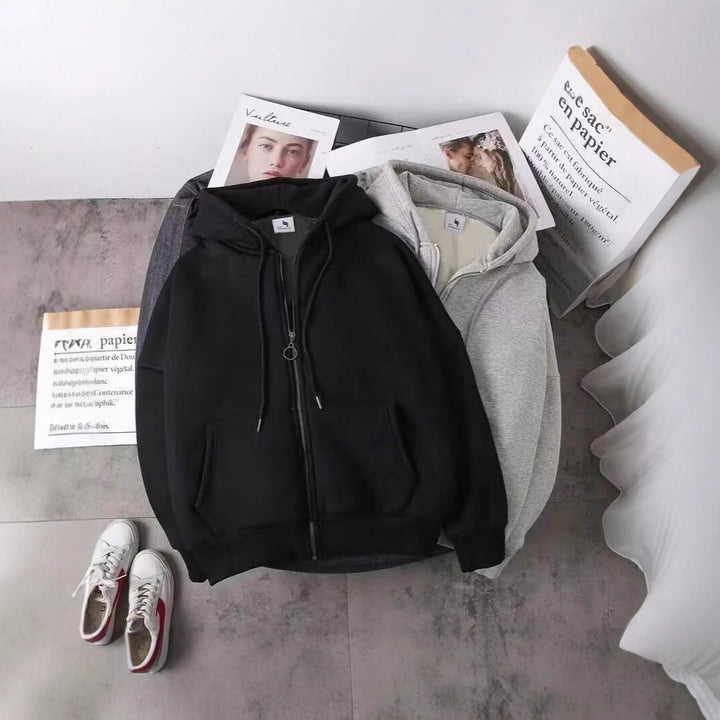 Unisex Kapuzenjacke mit Reißverschluss Echoarchiv