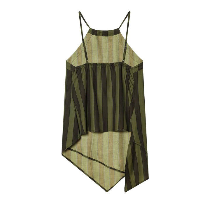 Damen elegante, weite Hose im modernen Streifenlook Echo Archiv