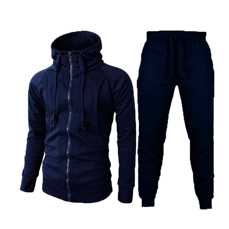 Herren Sportlicher Trainingsanzug mit modernem Schnitt und praktischen Taschen Echoarchiv